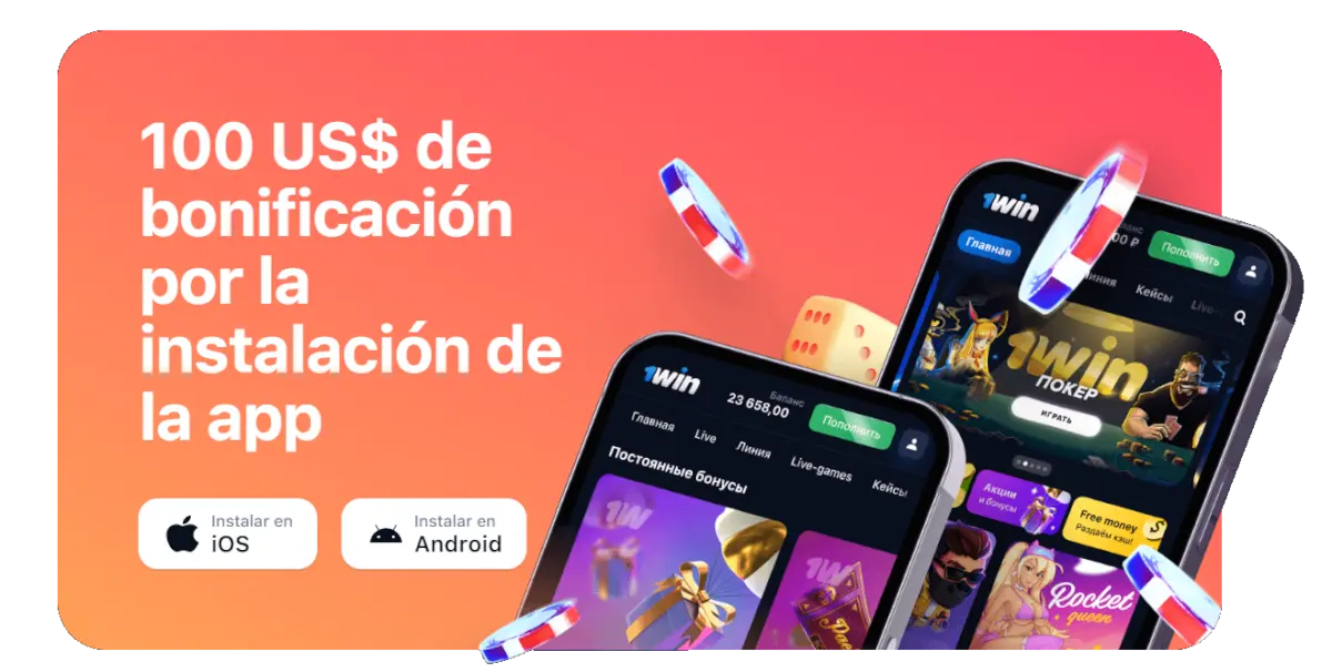 Aplicación de 1Win Casino